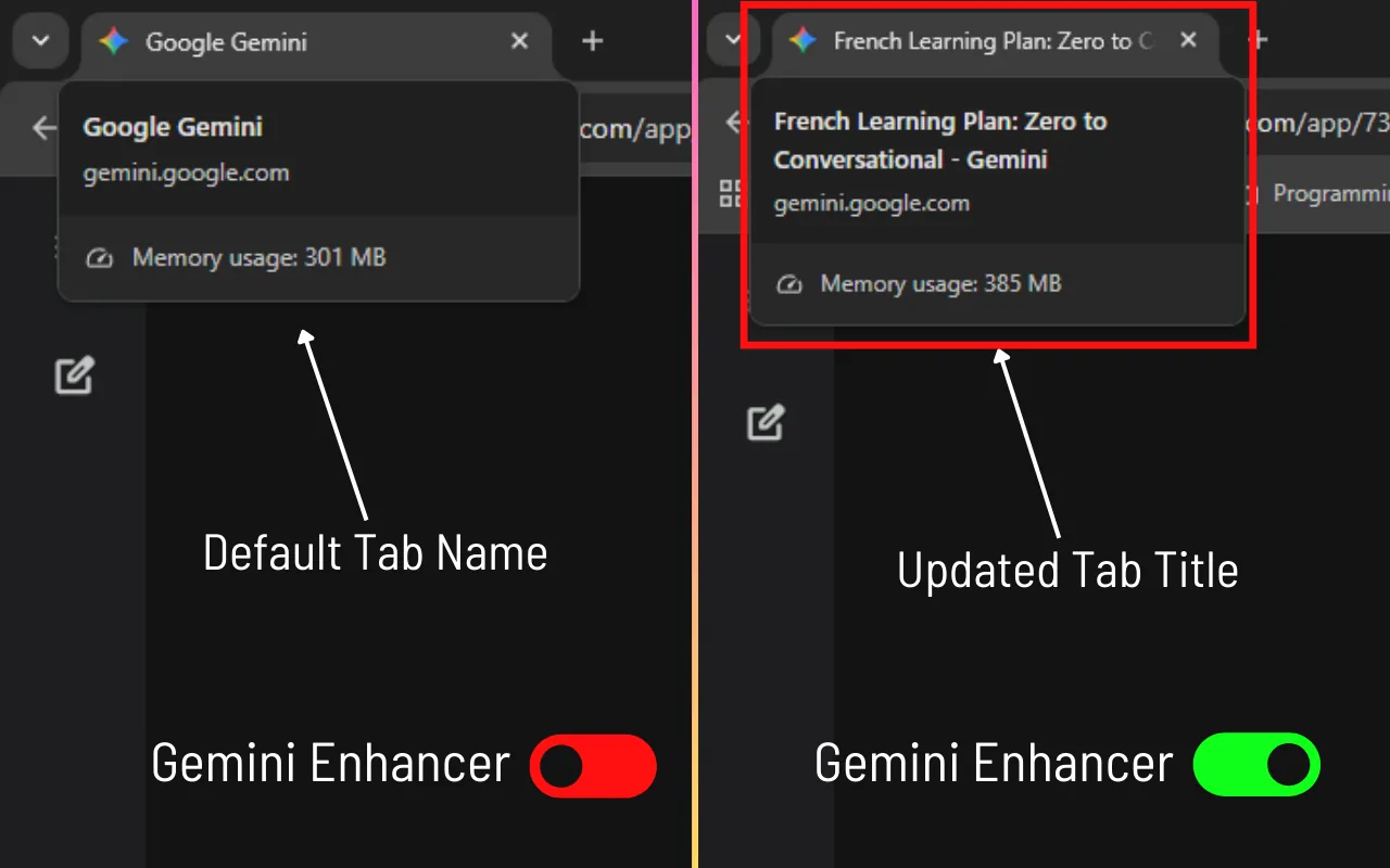 Gemini Enhancer preview 3