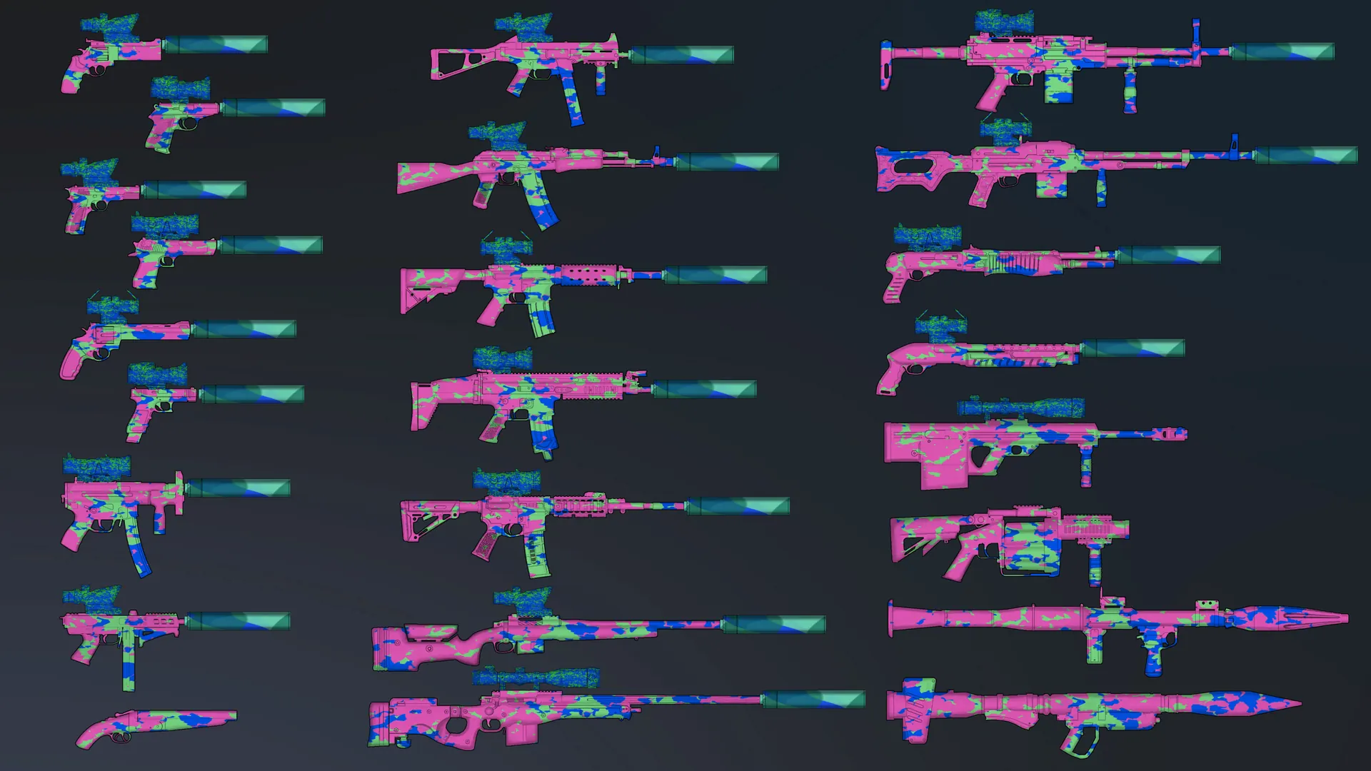 2D Weapons Pack preview 4