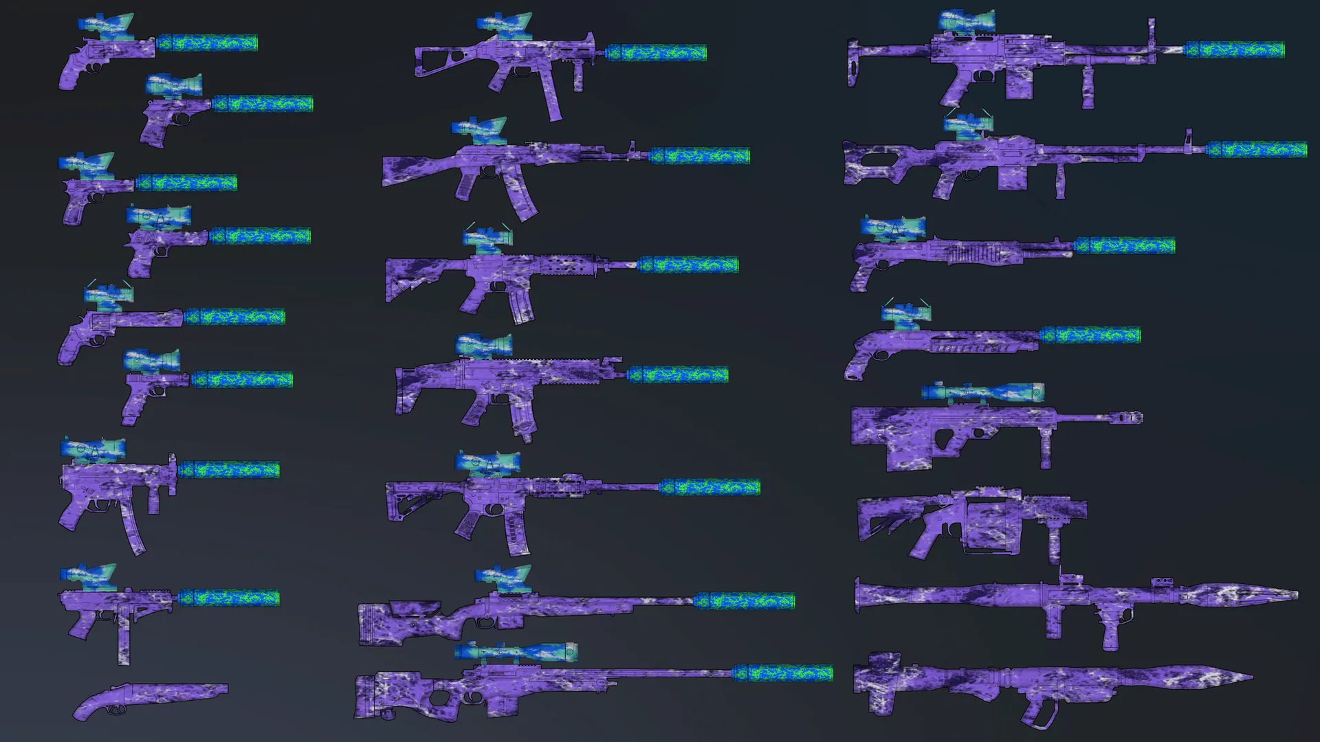 2D Weapons Pack preview 5