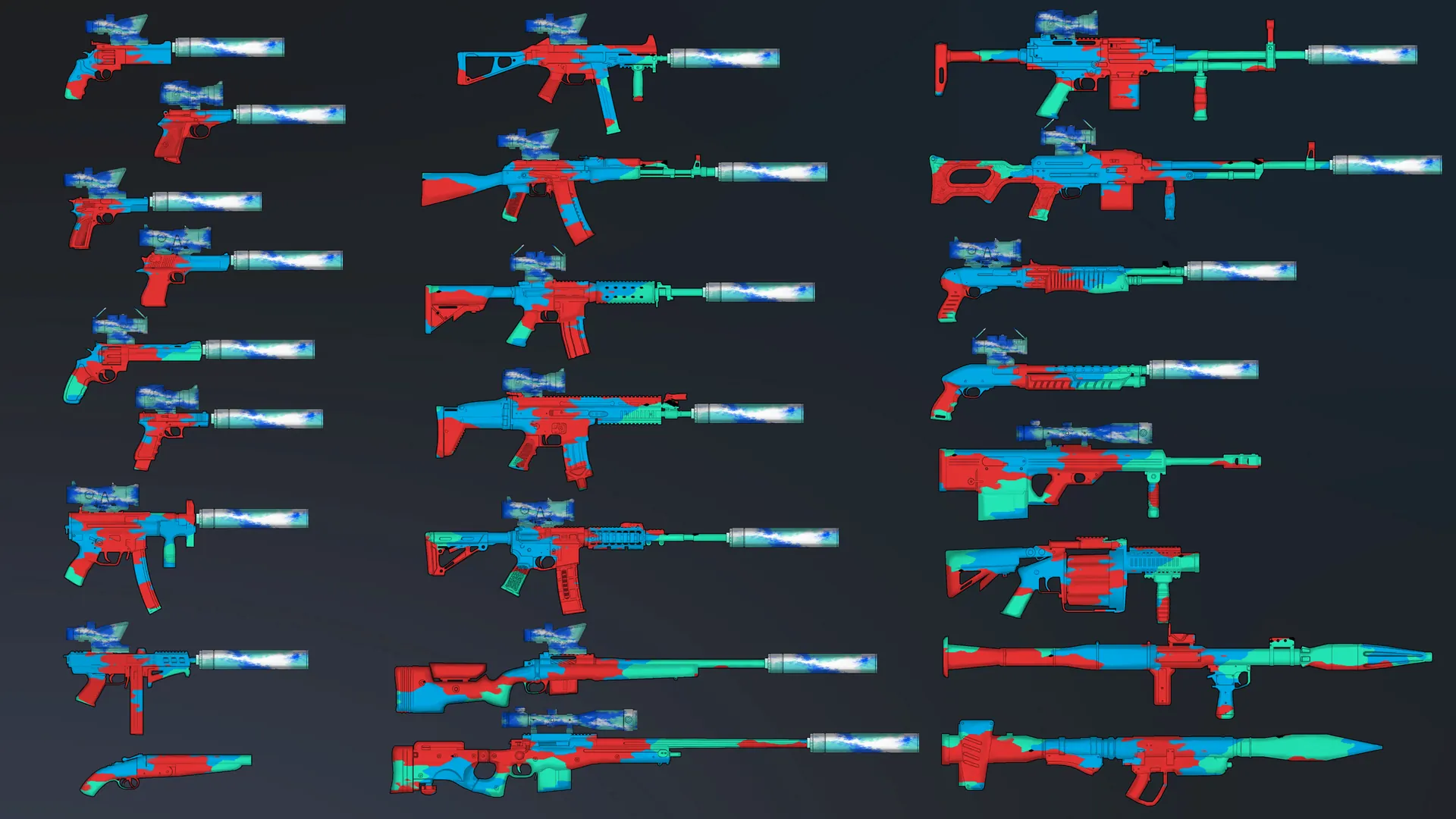 2D Weapons Pack preview 7