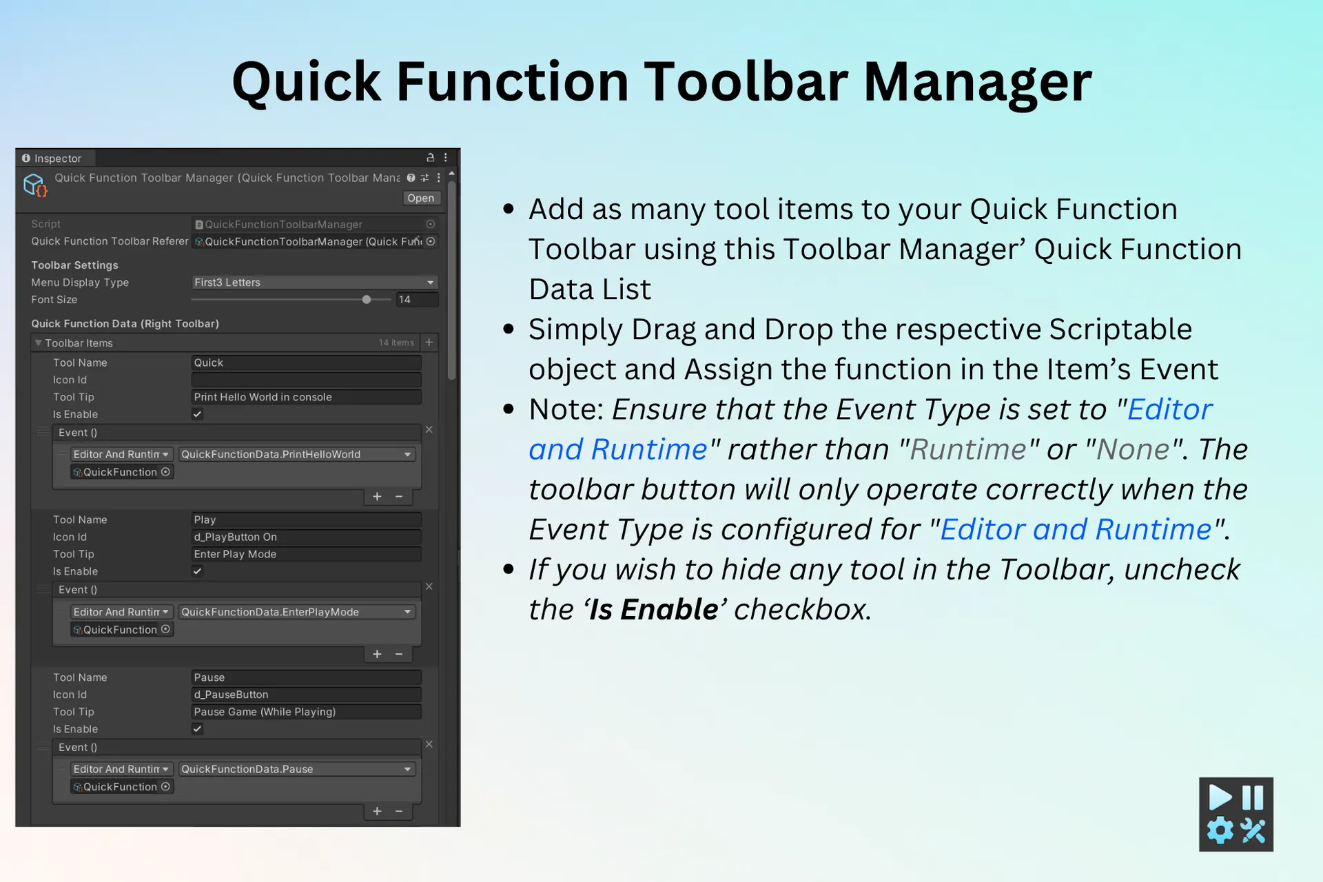 Master Toolbar preview 10