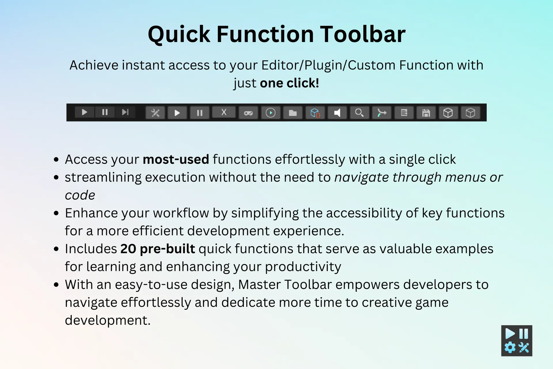 Master Toolbar preview 9