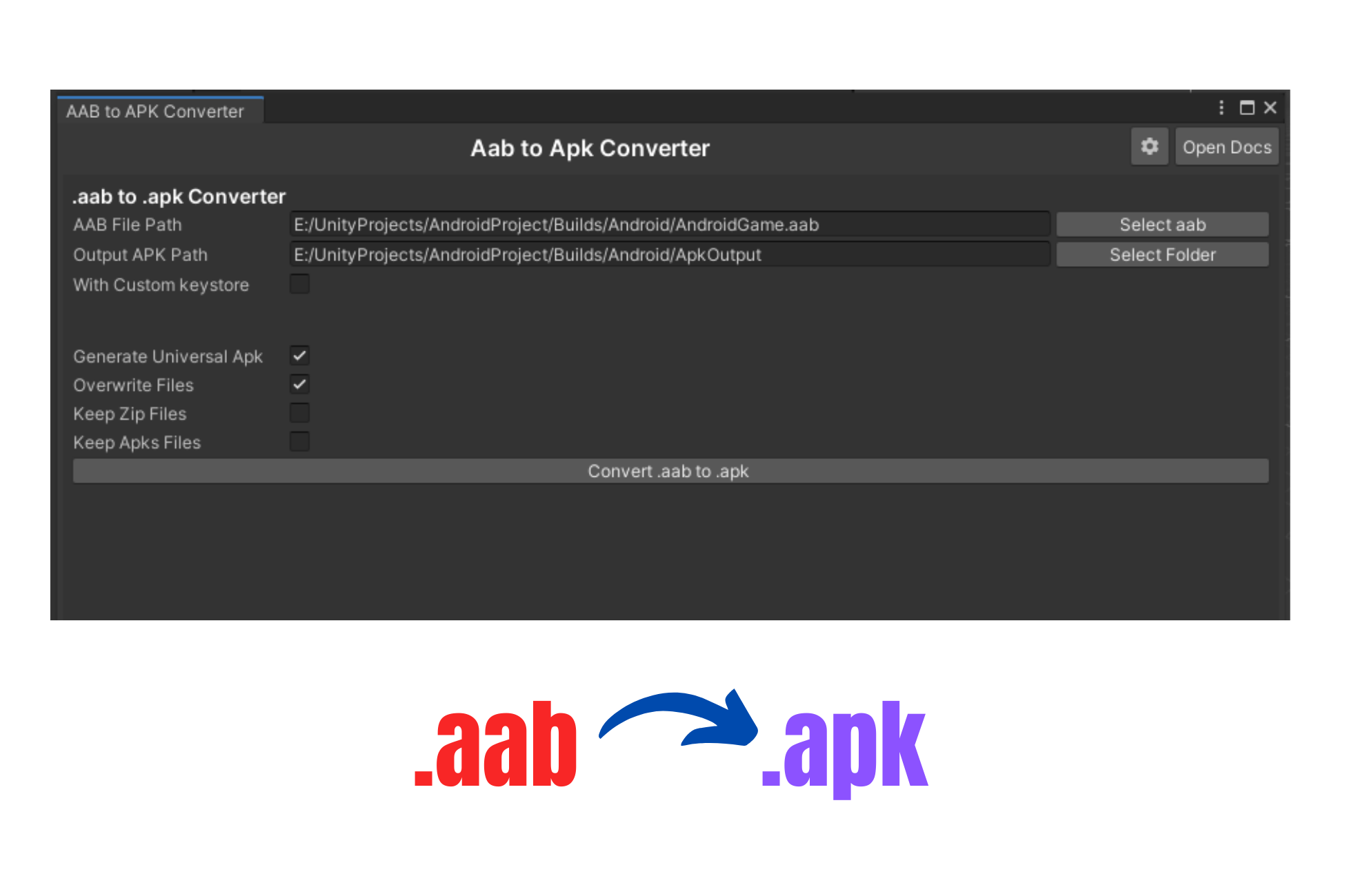 AAB to APK Converter